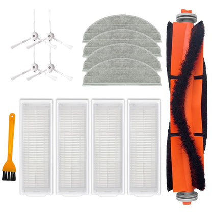 Redroad G10 Alpha 3 Vxvc25 Robot Vacuum Cleaner Replacement Parts Kit With Filter Main Brush Side Brushes Mop V1189-LWWAL-20260327-04566