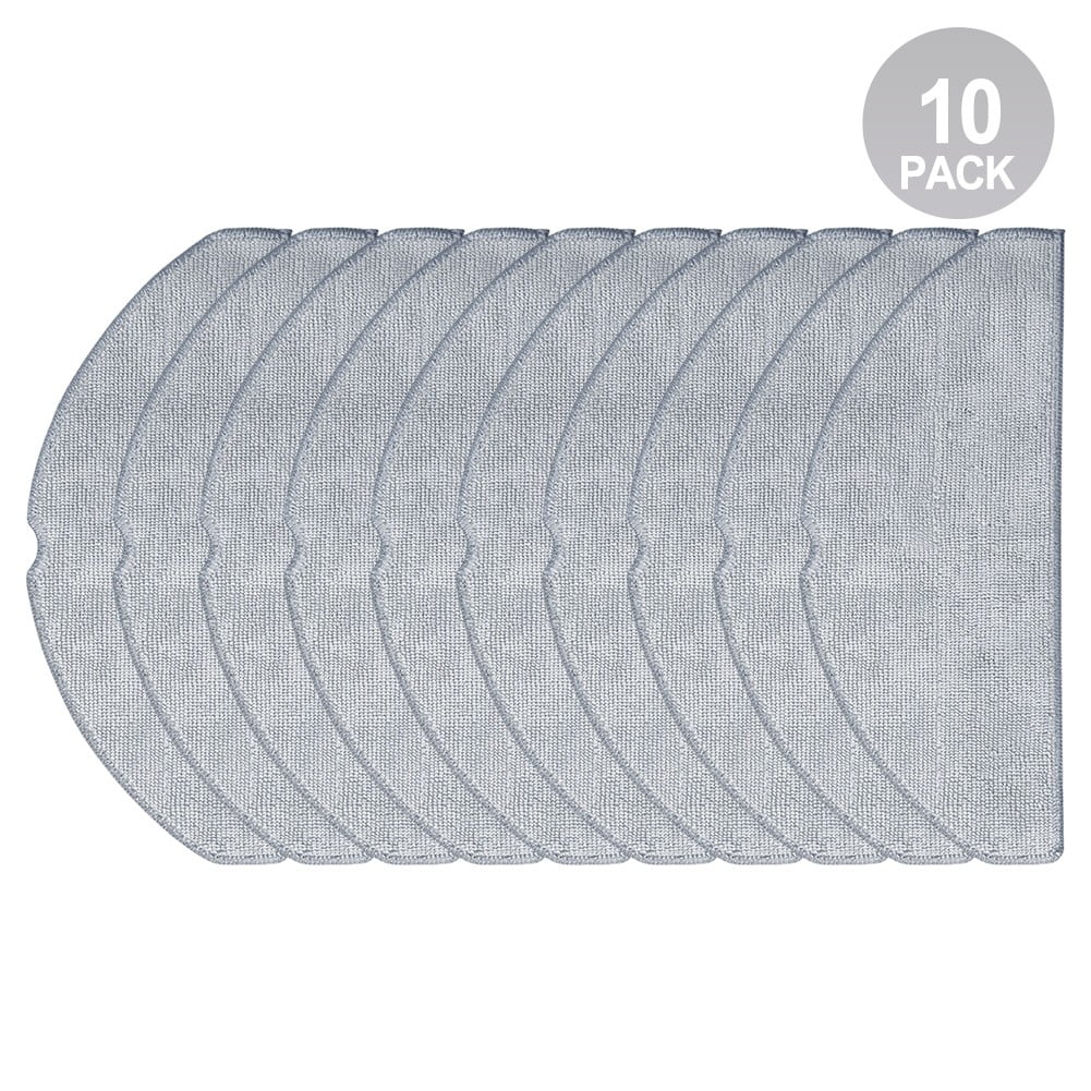 For Miwhole M9 Lite Robot Vacuum Cleaner Replacement Mopping Cloth 10 Pack V1189-LWWAL-20260327-04580