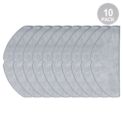 For Miwhole M9 Lite Robot Vacuum Cleaner Replacement Mopping Cloth 10 Pack V1189-LWWAL-20260327-04580