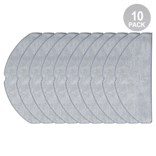 For Miwhole M9 Lite Robot Vacuum Cleaner Replacement Mopping Cloth 10 Pack V1189-LWWAL-20260327-04580