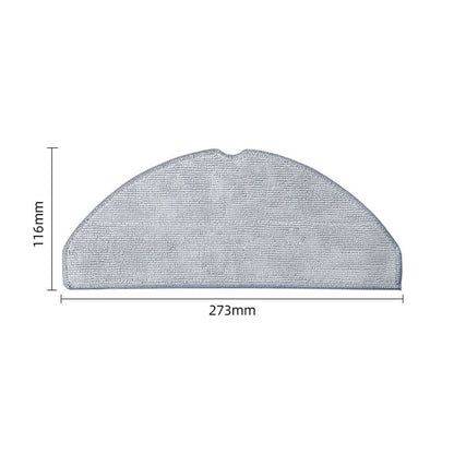For Miwhole M9 Lite Robot Vacuum Cleaner Replacement Mopping Cloth 10 Pack V1189-LWWAL-20260327-04580