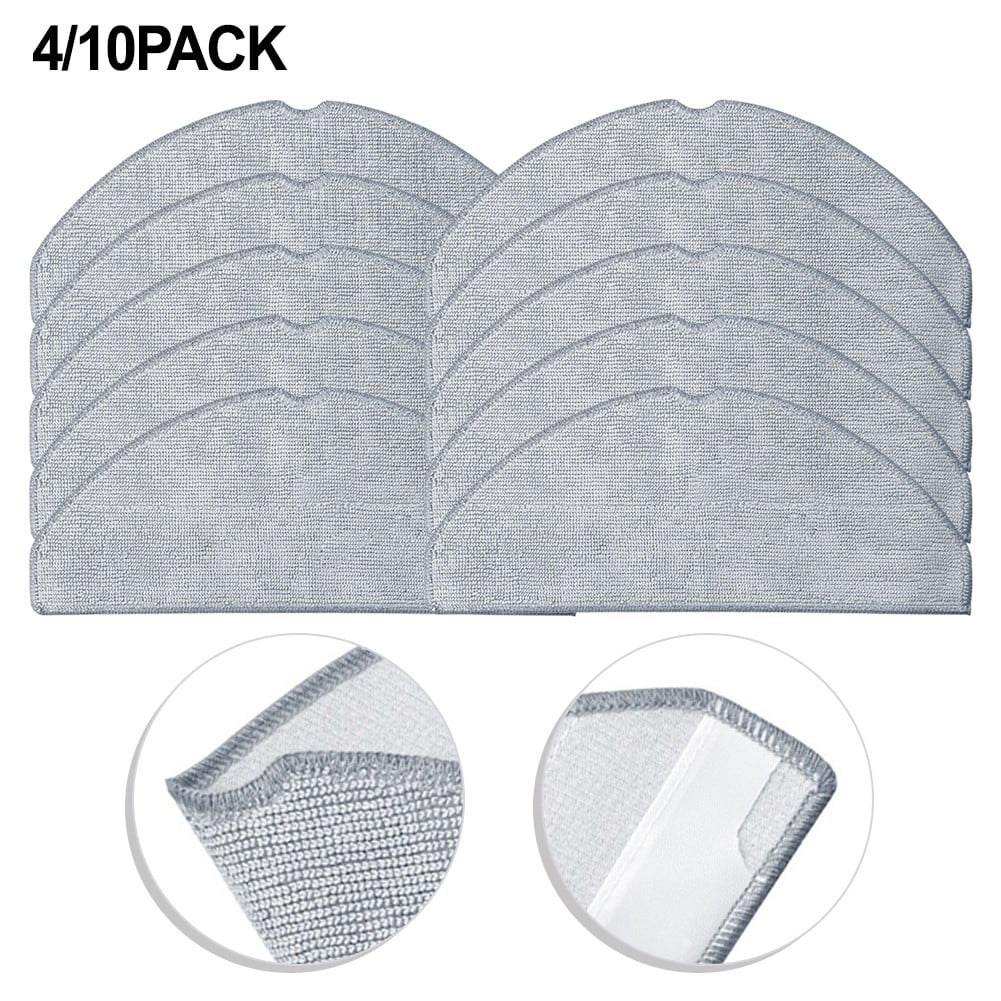 For Miwhole M9 Lite Robot Vacuum Cleaner Replacement Mopping Cloth 10 Pack V1189-LWWAL-20260327-04580