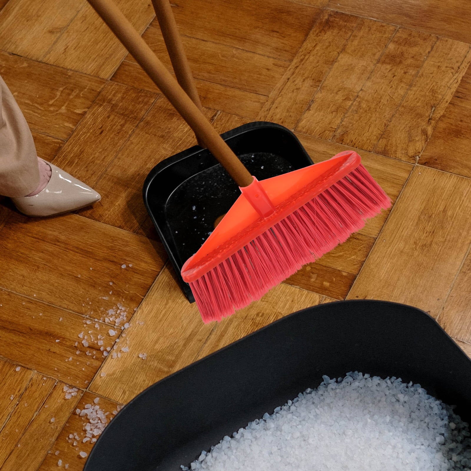 UPOUART Plastic Sweeper Part Replacement 1Set Designed for Durable Use in Homes V1189-LWWAL-20260327-04583