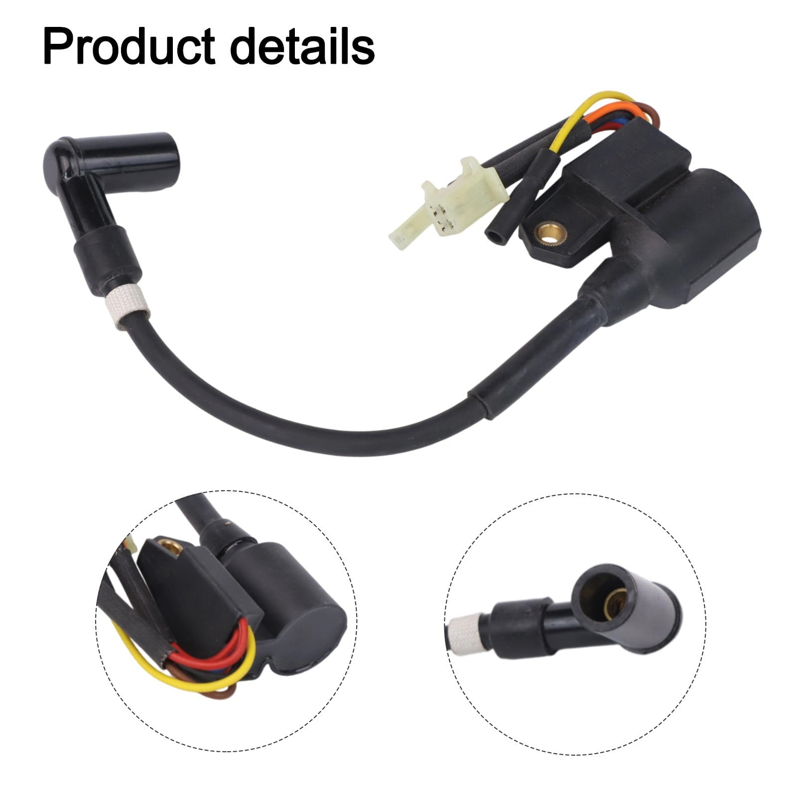 1* Lgnition Coil For Yamaha Inverter Generator EF2000iS Fit For Models With 1600 To 2000 For WATTS Of Power V1189-LWWAL-20260327-04587