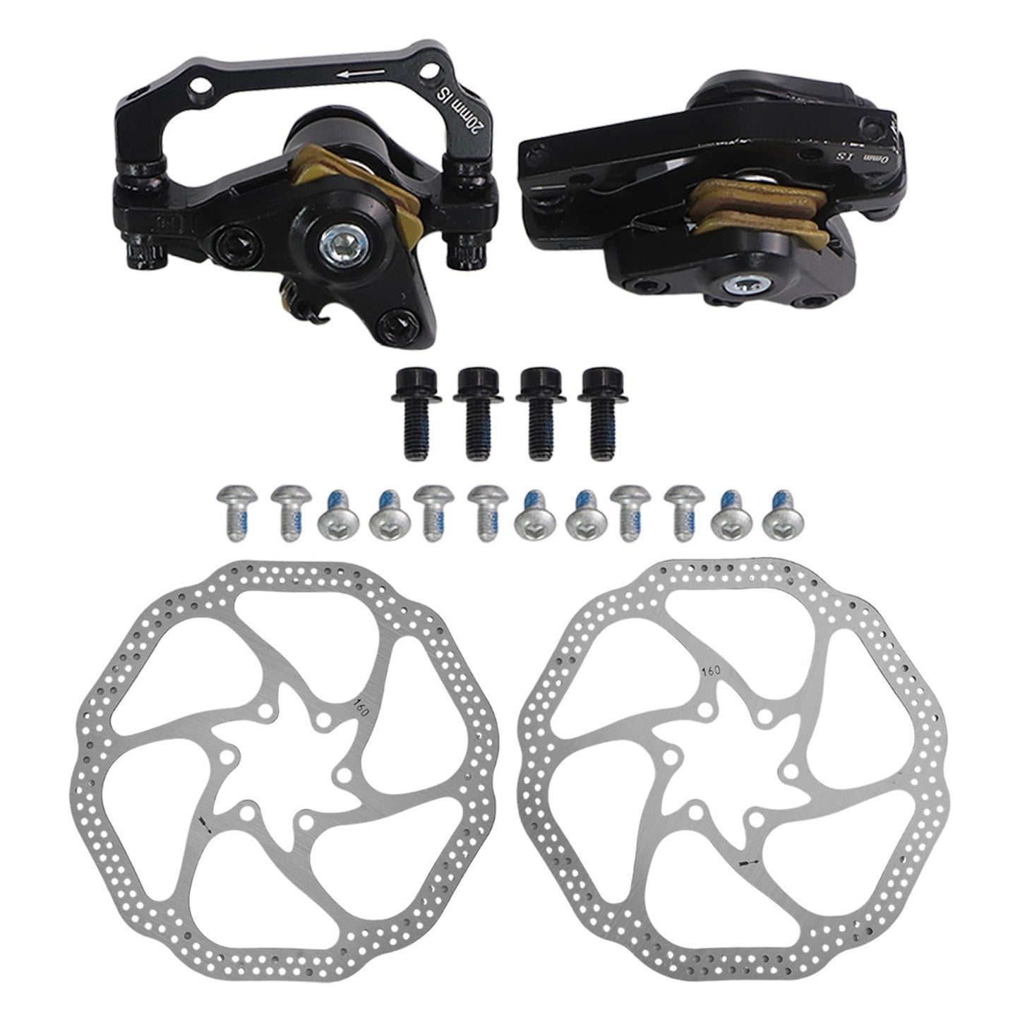 BAMILL 51mm Brake Caliper 160MM Brake System Easy Installation Excellent Heat Dissipation Lightweight Design V1189-LWWAL-20260327-04589