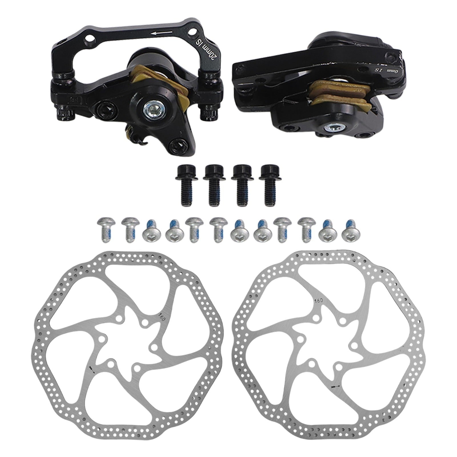 BAMILL 51mm Brake Caliper 160MM Brake System Easy Installation Excellent Heat Dissipation Lightweight Design V1189-LWWAL-20260327-04589