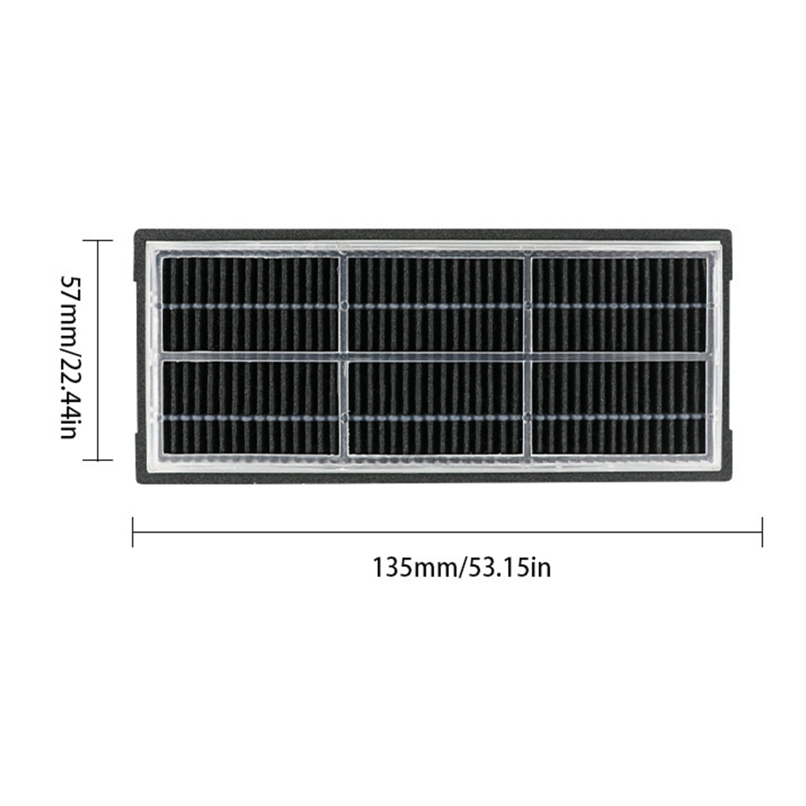 2Pcs Hepa Filter For T7S/S7/G10S /G10S/S8 Replacement Vacuum Sweeper Washable Filter Filter Part V1189-LWWAL-20260327-04592