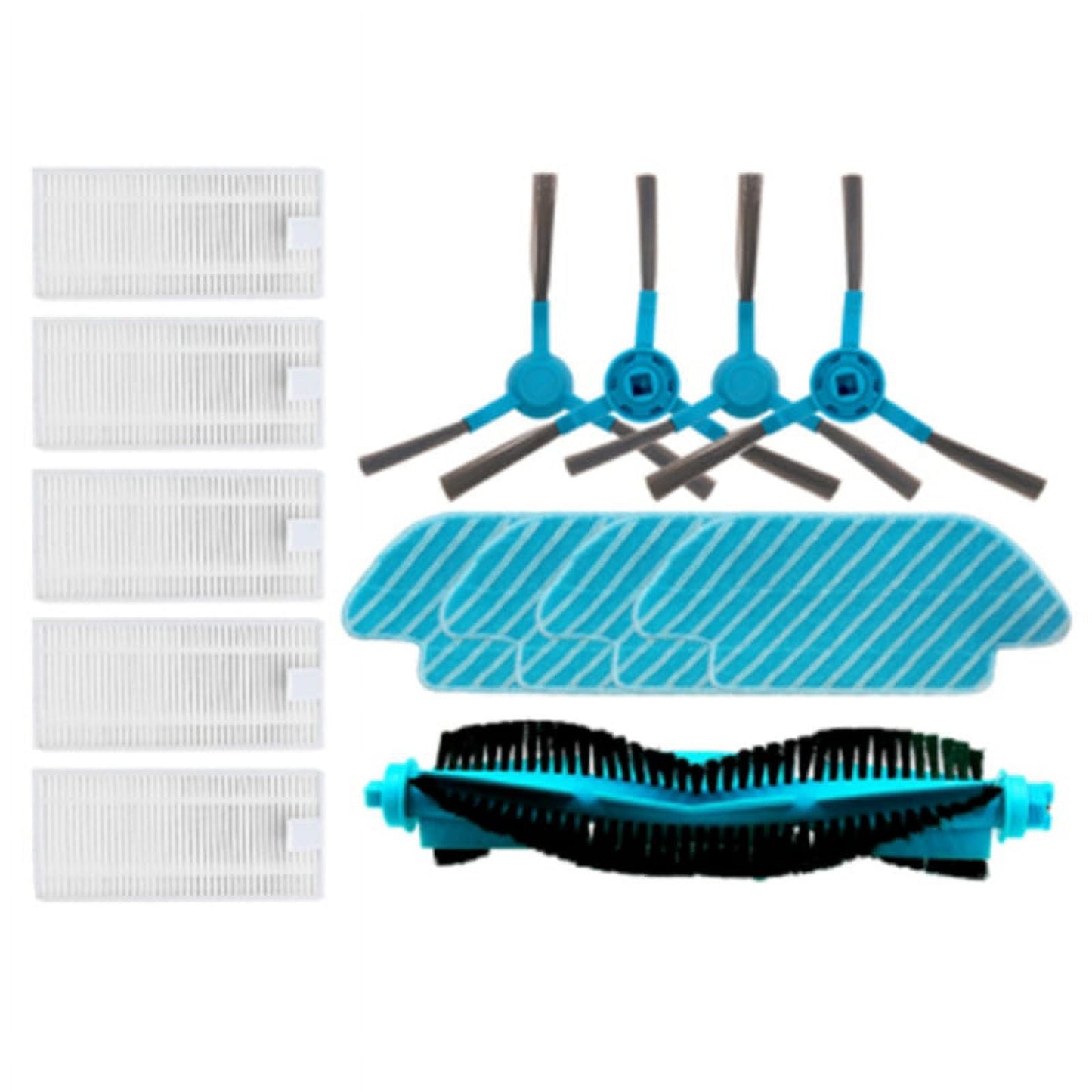 Roller Side Brush Hepa Filter Mop Cloth Replacement Parts for 1690 Pro Robotic Vacuum Cleaner Spare A V1189-LWWAL-20260327-04624