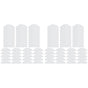 100Pcs Mops Cloths Disposable Wipes Parts Accessories for EVE Plus Robot Cleaner Sweeper,100 x Disposable mop V1189-LWWAL-20260327-04626