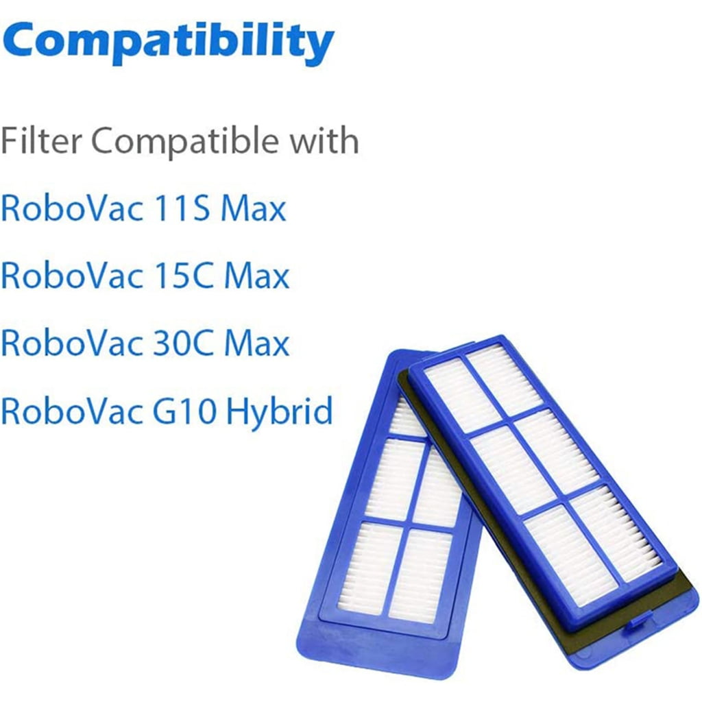 10PCS Filters Robot Vacuum Cleaner Part Accessories Robot Replacement Sweeper Tools Plastic Sweeping Robot V1189-LWWAL-20260327-04640