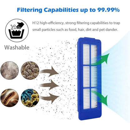 10PCS Filters Robot Vacuum Cleaner Part Accessories Robot Replacement Sweeper Tools Plastic Sweeping Robot V1189-LWWAL-20260327-04640