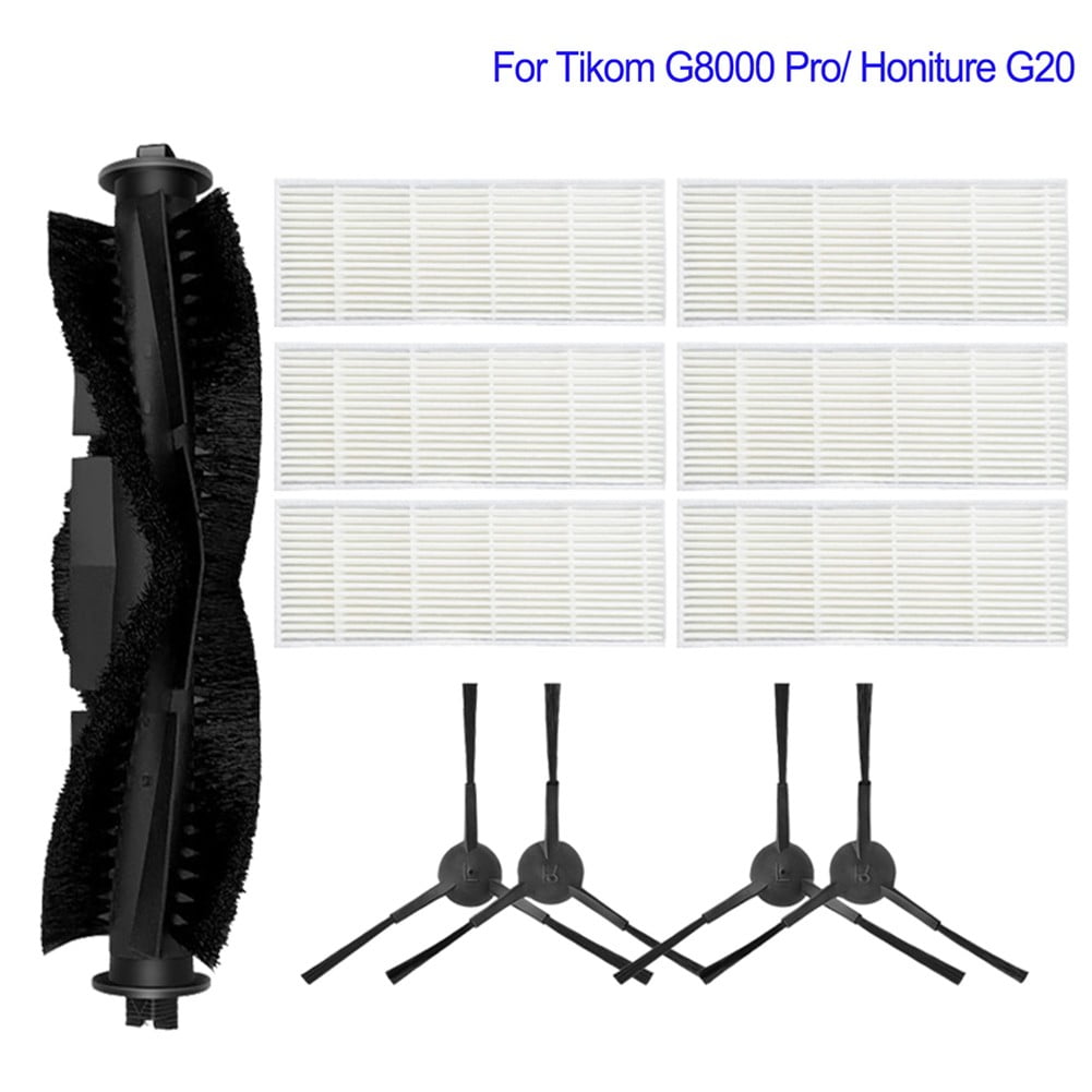 Main Roller Brush For Tikom G8000 Pro/Honiture G20 Vacuum Cleaner Accessories Roller Side Brush Filter Mop V1189-LWWAL-20260327-04651