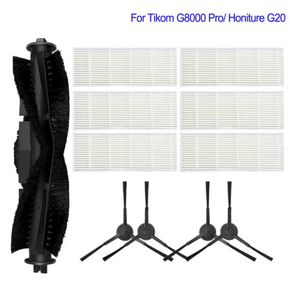 Main Roller Brush For Tikom G8000 Pro/Honiture G20 Vacuum Cleaner Accessories Roller Side Brush Filter Mop V1189-LWWAL-20260327-04651