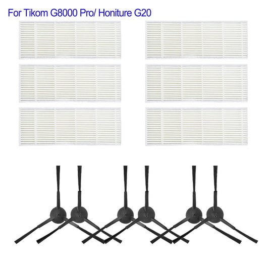 Main Roller Brush For Tikom G8000 Pro/Honiture G20 Vacuum Cleaner Accessories Roller Side Brush Filter Mop V1189-LWWAL-20260327-04653