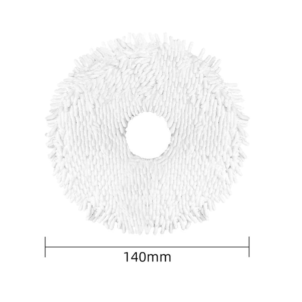 4/10 Packs Mop Cloth Kits For Midea V12 Vacuum Cleaner Replacement Spare Parts Accessories Mop Cloth Rags V1189-LWWAL-20260327-04655