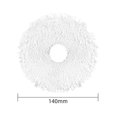 4/10 Packs Mop Cloth Kits For Midea V12 Vacuum Cleaner Replacement Spare Parts Accessories Mop Cloth Rags V1189-LWWAL-20260327-04655