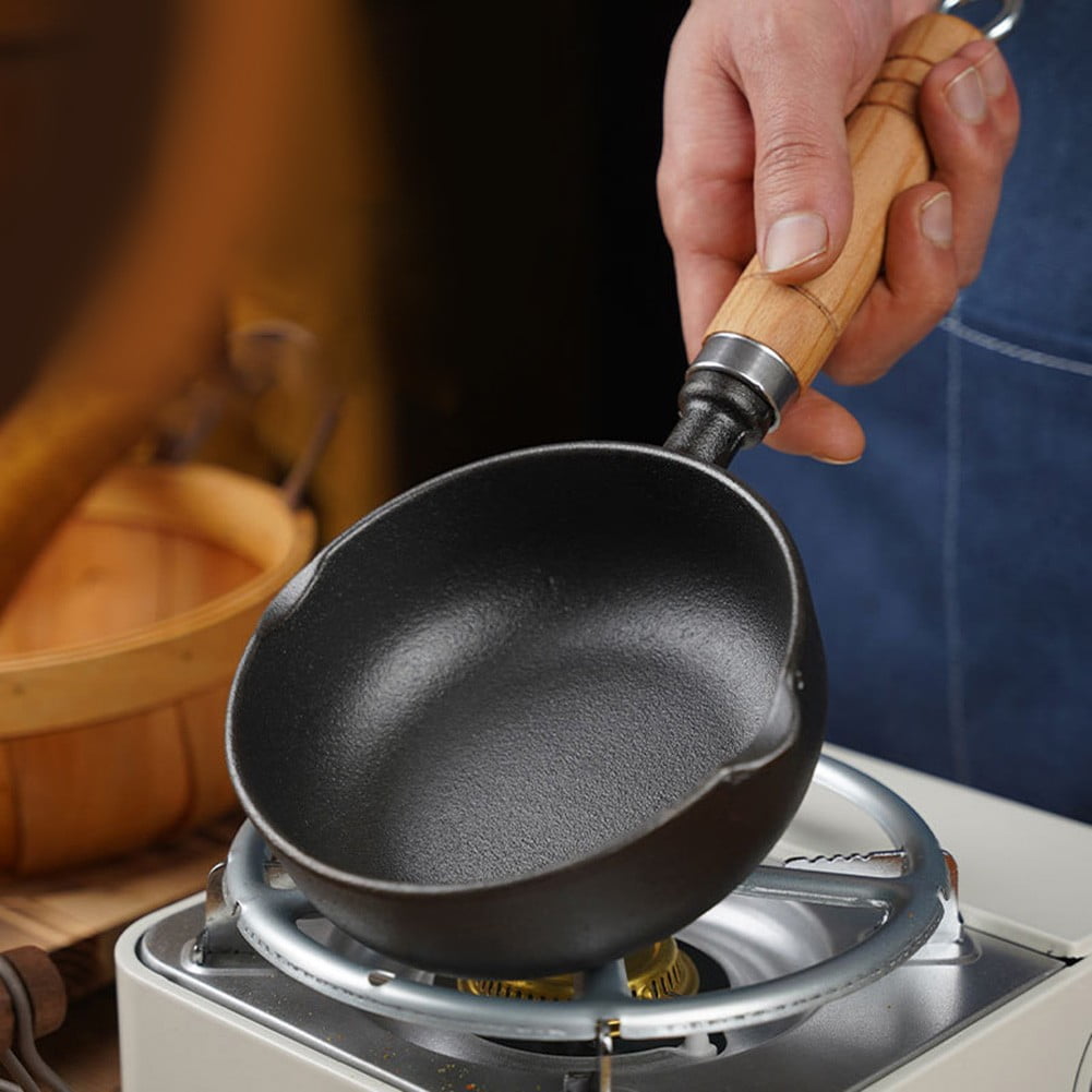 Deepened cast iron oil pouring pan mini pan for hot milk and frying eggs V1189-LWWAL-20260327-04672