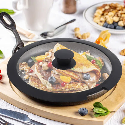 Sleek Black White Silicone Lids Available in Size Range of 18cm to 26cm B 20CM A 20CM V1189-LWWAL-20260327-04673