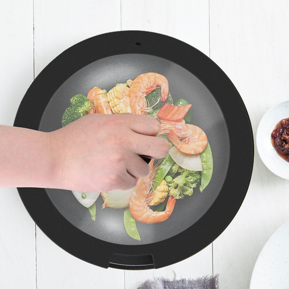 Sleek Black White Silicone Lids Available in Size Range of 18cm to 26cm B 20CM V1189-LWWAL-20260327-04675