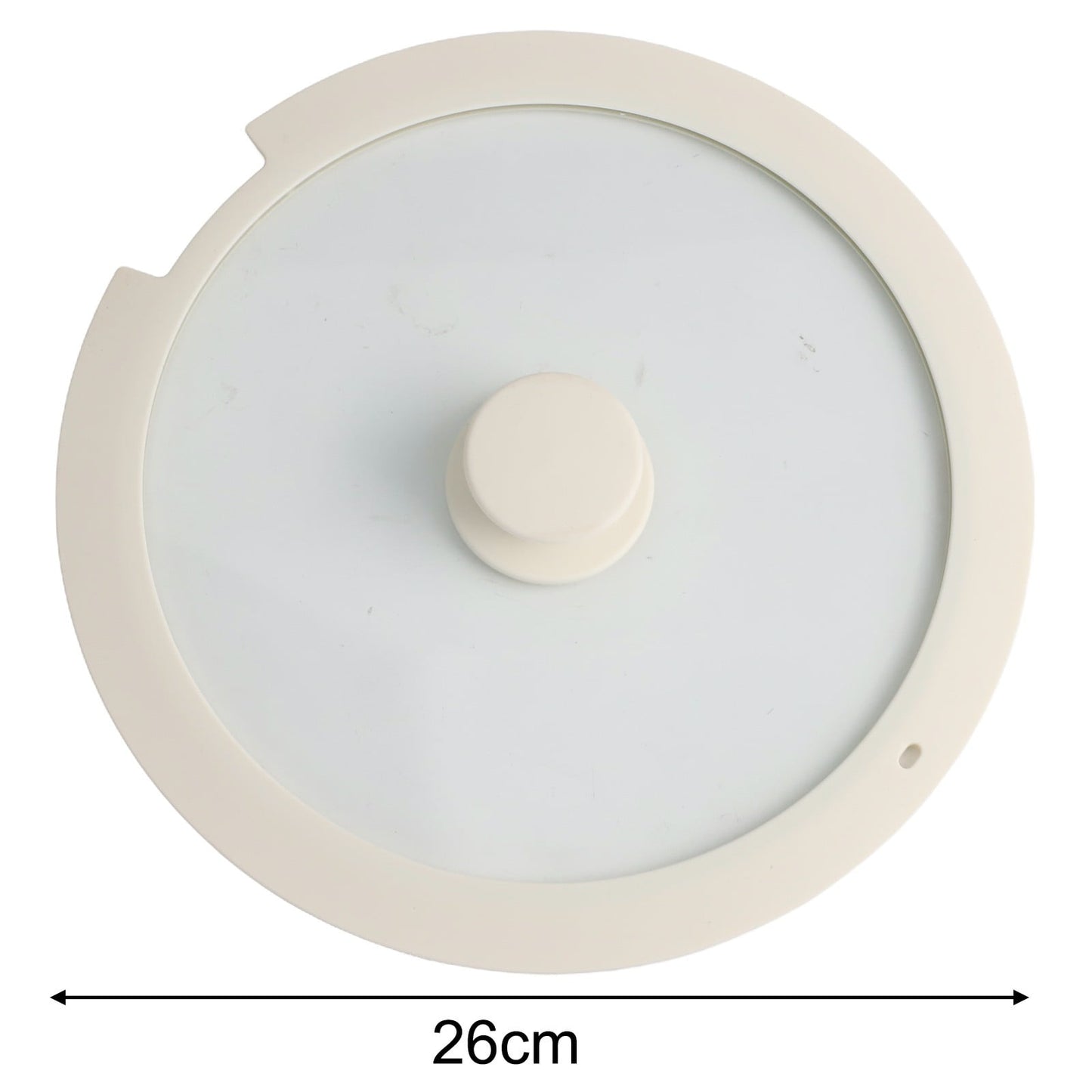 Sleek Black White Silicone Lids Available in Size Range of 18cm to 26cm B 20CM B 26CM V1189-LWWAL-20260327-04676