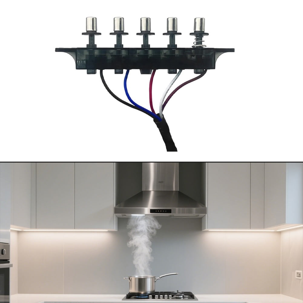 Kitchen Range Hood Switch Button with 5 Functions for Safety and Control V1189-LWWAL-20260327-04682