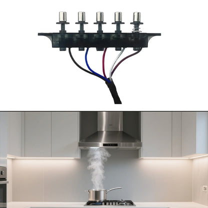 Kitchen Range Hood Switch Button with 5 Functions for Safety and Control V1189-LWWAL-20260327-04682
