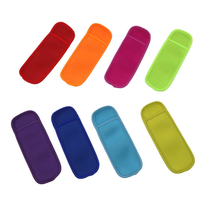 8 Pack Reusable Popsicle Ice Sleeves: Keep Kids' Hands Warm & Clean! V1189-LWWAL-20260327-04683