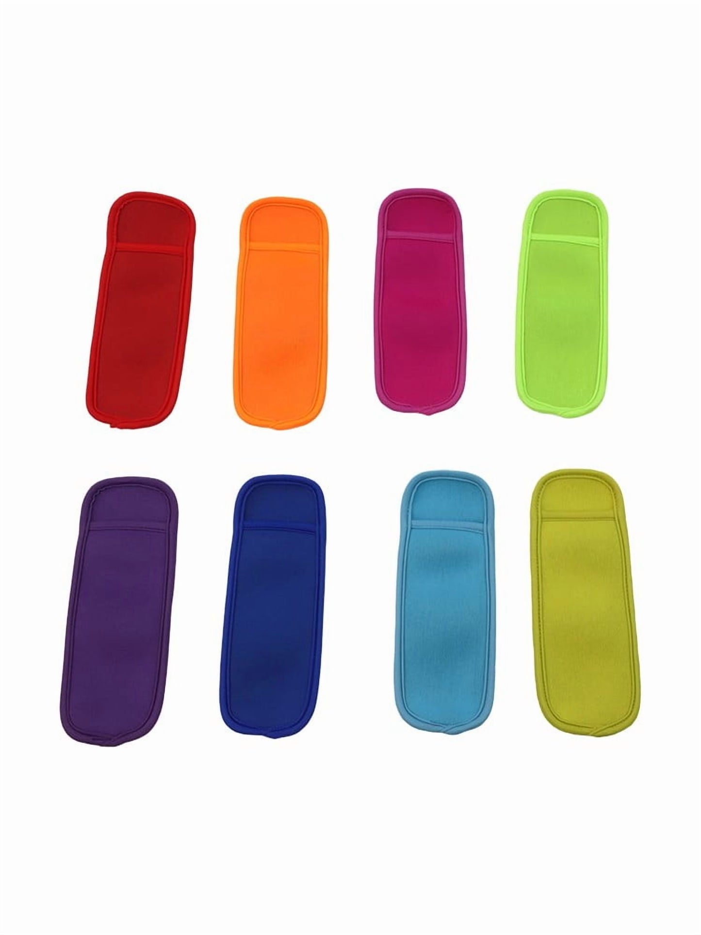 8 Pack Reusable Popsicle Ice Sleeves: Keep Kids' Hands Warm & Clean! V1189-LWWAL-20260327-04683