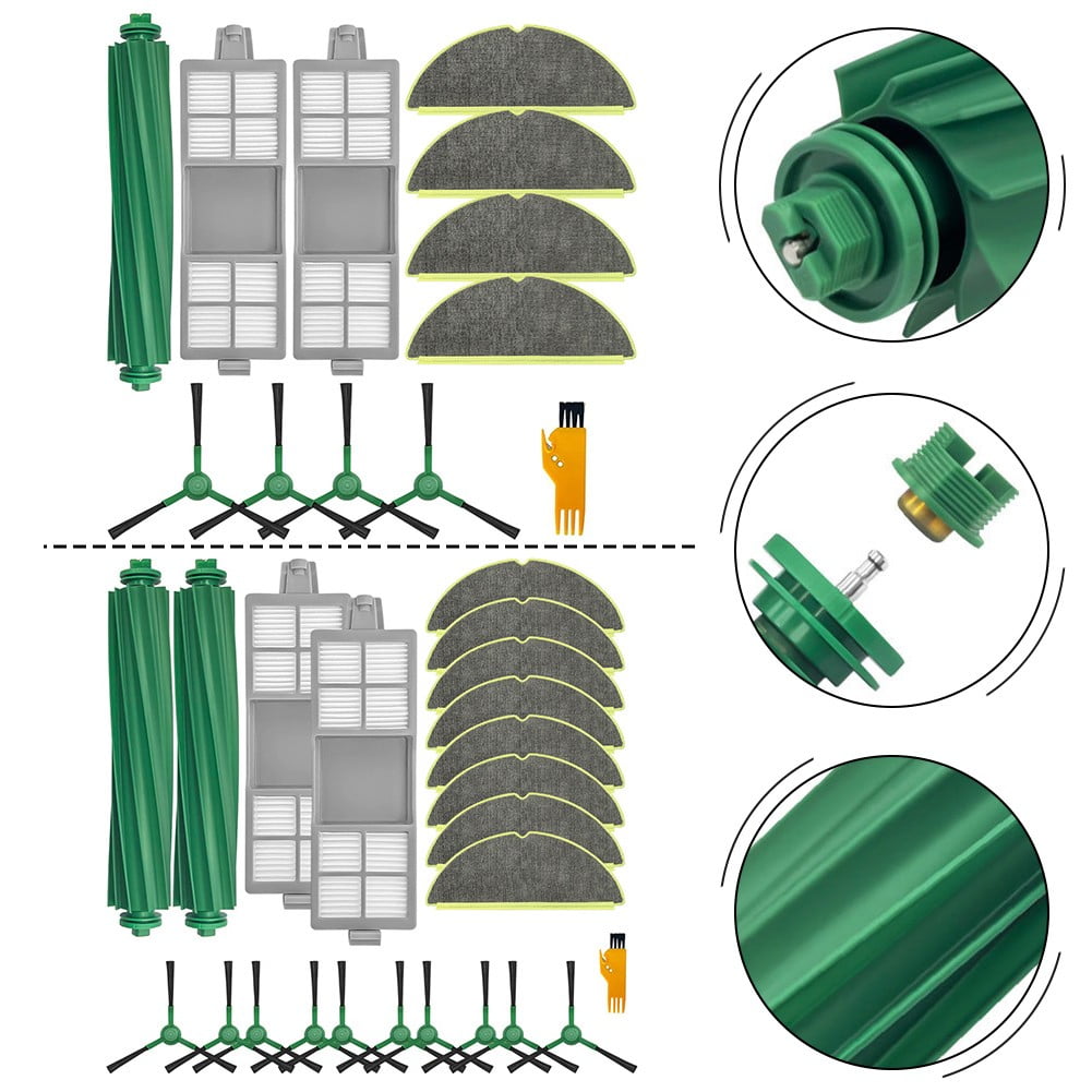Replacement Parts Accessories Kit For Roomba 205 Roller Brush Filters Mop Pads B V1189-LWWAL-20260327-04686