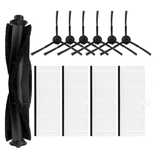 Luolandi Filter Side Brush Roller Brush For IHome Self Empty Robot Vacuum Cleaner IHRV6 IHRV14 Home Appliance V1189-LWWAL-20260327-04703