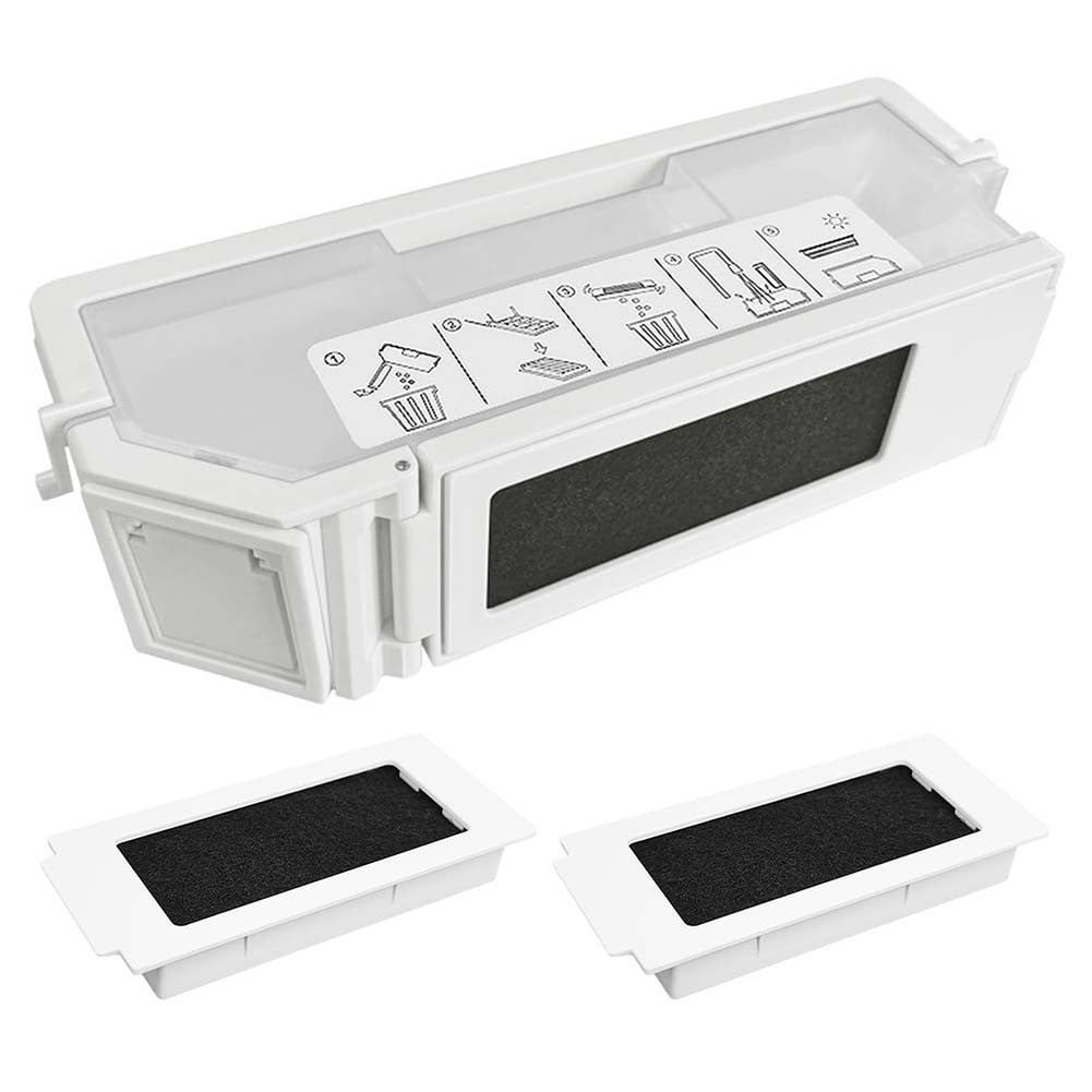 Efficient Dust Collection Dustbin with Filter Compatible with For Ecovacs T30 PRO For OMNI T30 and T30S Robot V1189-LWWAL-20260327-04706