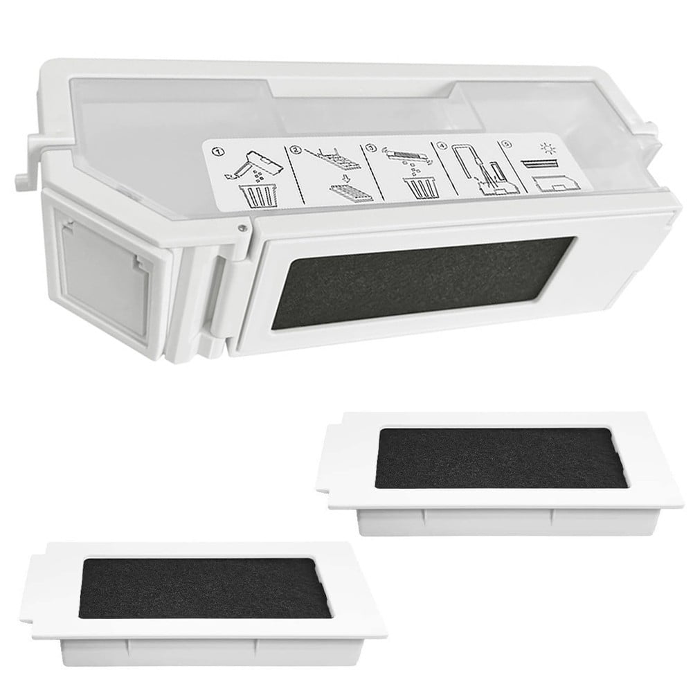 Efficient Dust Collection Dustbin with Filter Compatible with For Ecovacs T30 PRO For OMNI T30 and T30S Robot V1189-LWWAL-20260327-04706