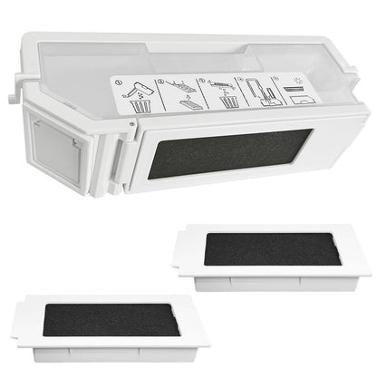 Efficient Dust Collection Dustbin with Filter Compatible with For Ecovacs T30 PRO For OMNI T30 and T30S Robot V1189-LWWAL-20260327-04706