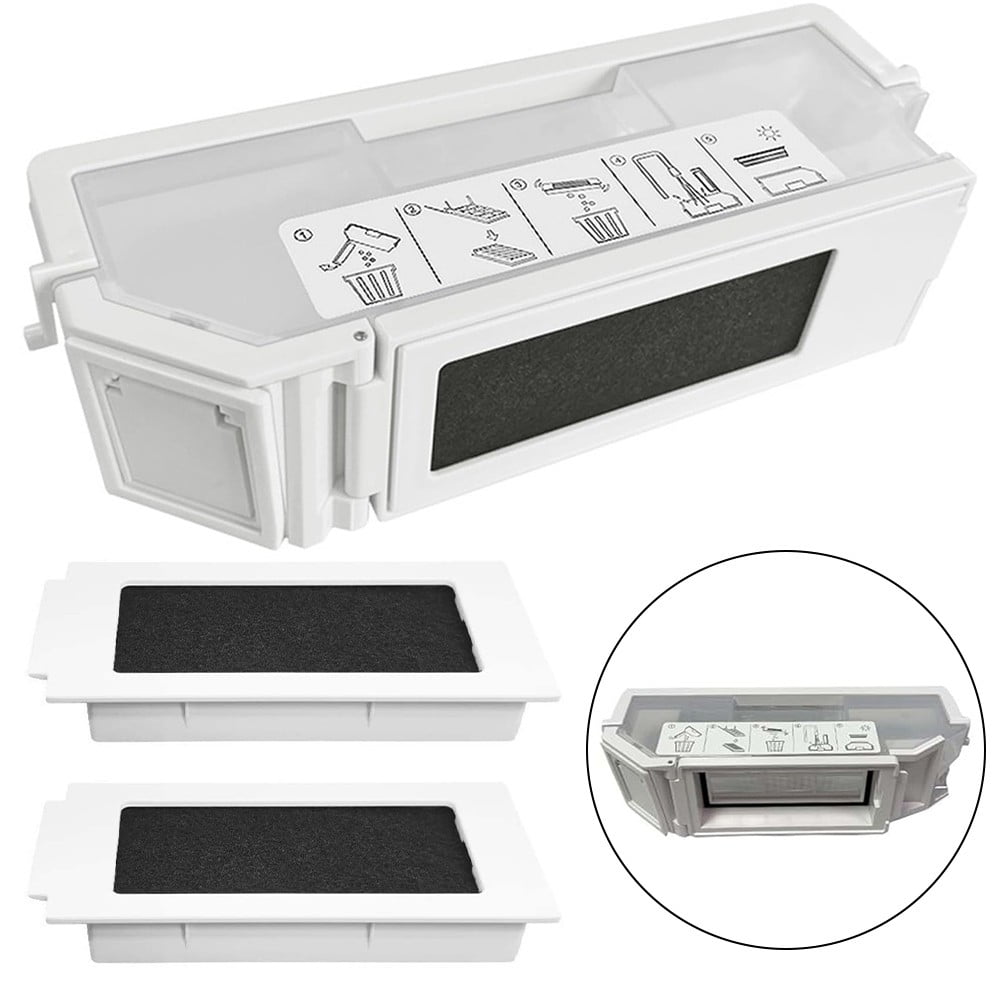 Efficient Dust Collection Dustbin with Filter Compatible with For Ecovacs T30 PRO For OMNI T30 and T30S Robot V1189-LWWAL-20260327-04706