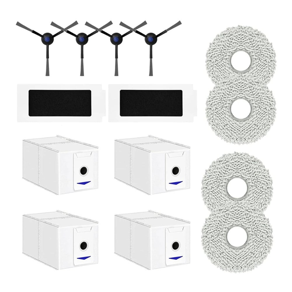 14pcs For Deebot T30 Pro For Omni Vacuum Cleaner Kit Dust Bag Filter V1189-LWWAL-20260327-04718