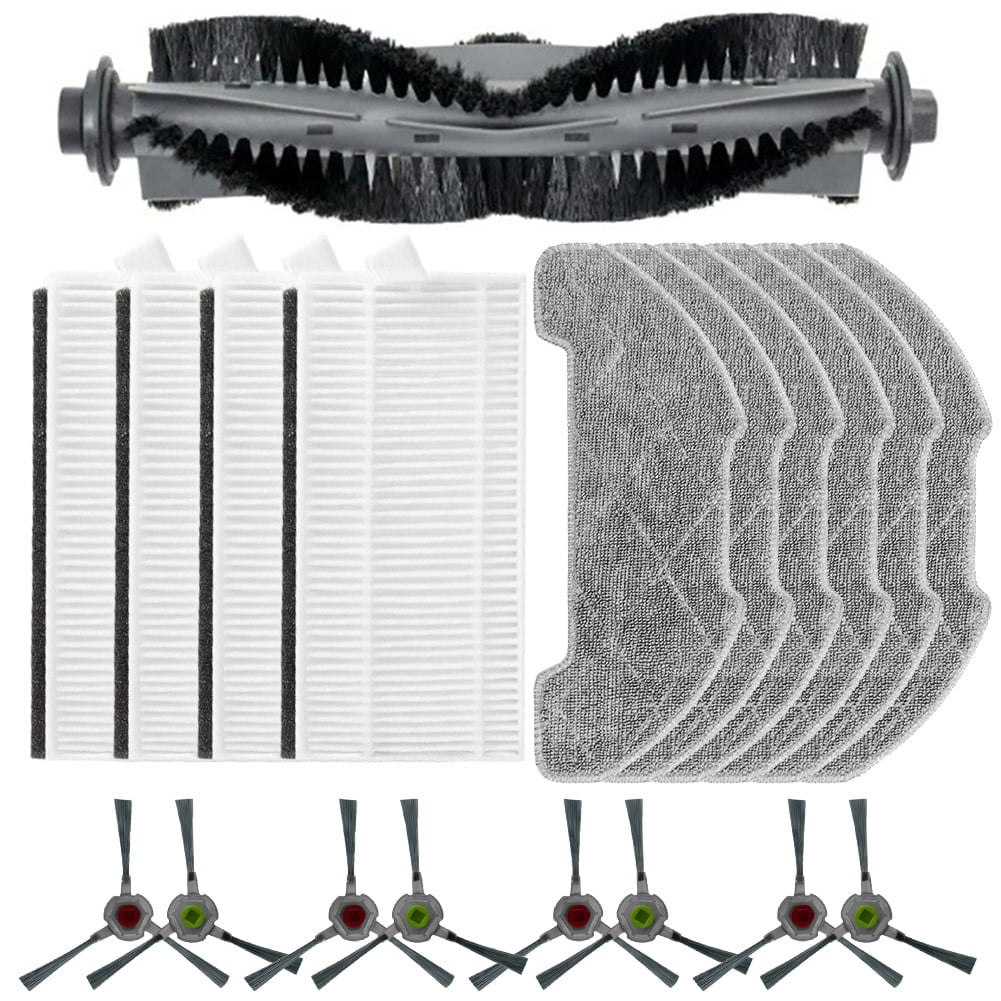 Essential Main Brush Filters Mop Cloth Kit for AIRROBO P30 Vacuum Cleaner B V1189-LWWAL-20260327-04751