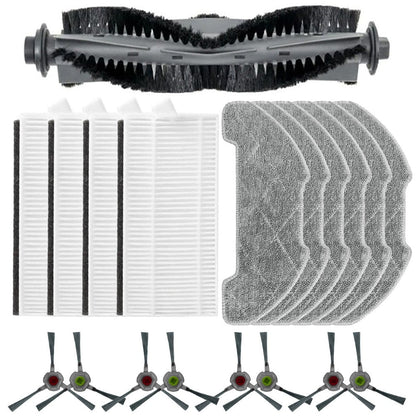 Essential Main Brush Filters Mop Cloth Kit for AIRROBO P30 Vacuum Cleaner B V1189-LWWAL-20260327-04751