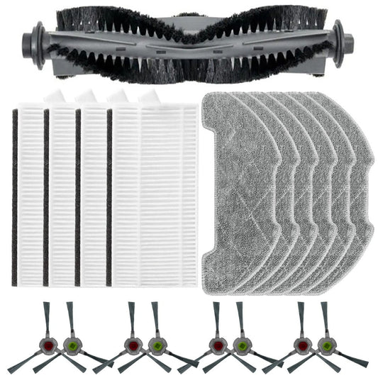 Essential Main Brush Filters Mop Cloth Kit for AIRROBO P30 Vacuum Cleaner B V1189-LWWAL-20260327-04751