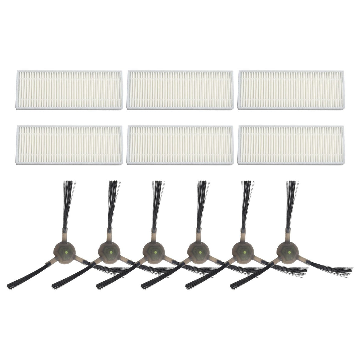 Upgrade Your Cleaning Experience with Replacement Filters and Side Brushes for EICOBOT R20 Robot Vacuum V1189-LWWAL-20260327-04753