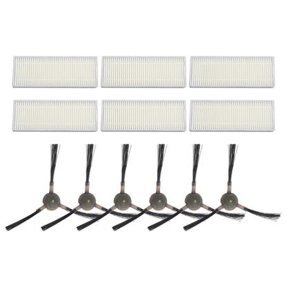 Upgrade Your Cleaning Experience with Replacement Filters and Side Brushes for EICOBOT R20 Robot Vacuum V1189-LWWAL-20260327-04753
