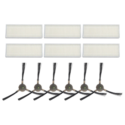 Upgrade Your Cleaning Experience with Replacement Filters and Side Brushes for EICOBOT R20 Robot Vacuum V1189-LWWAL-20260327-04753