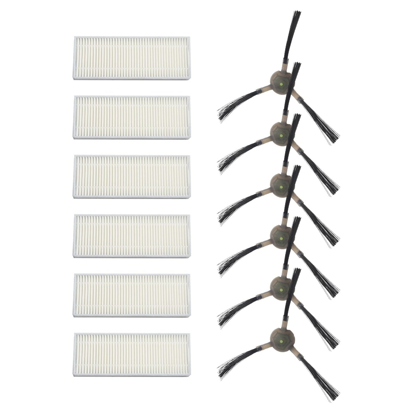 Upgrade Your Cleaning Experience with Replacement Filters and Side Brushes for EICOBOT R20 Robot Vacuum V1189-LWWAL-20260327-04753