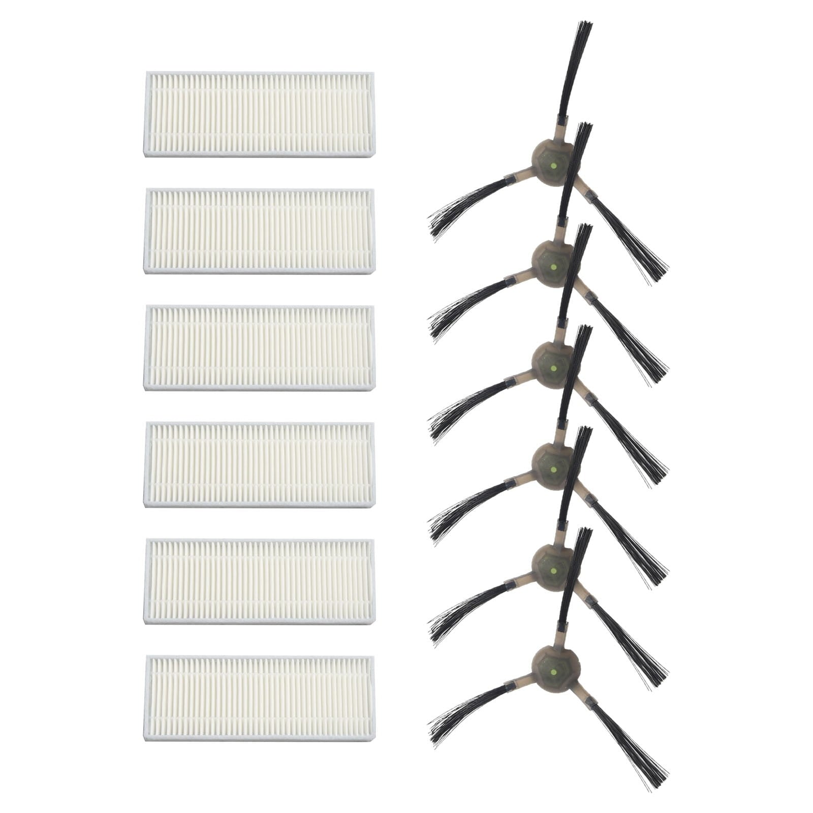 Upgrade Your Cleaning Experience with Replacement Filters and Side Brushes for EICOBOT R20 Robot Vacuum V1189-LWWAL-20260327-04753