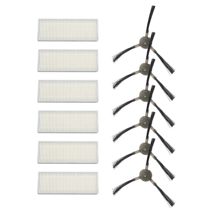 Upgrade Your Cleaning Experience with Replacement Filters and Side Brushes for EICOBOT R20 Robot Vacuum V1189-LWWAL-20260327-04753