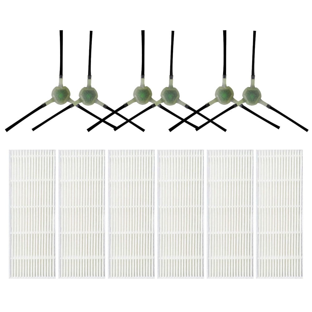 Upgrade Your Cleaning Experience with Replacement Filters and Side Brushes for EICOBOT R20 Robot Vacuum V1189-LWWAL-20260327-04753