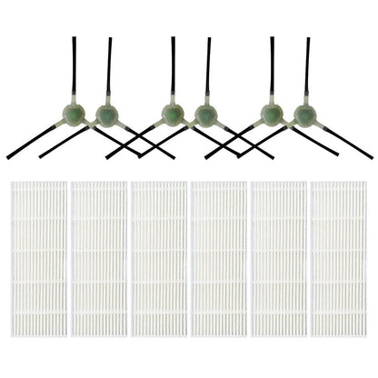 Upgrade Your Cleaning Experience with Replacement Filters and Side Brushes for EICOBOT R20 Robot Vacuum V1189-LWWAL-20260327-04753