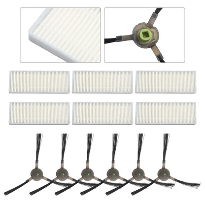 Upgrade Your Cleaning Experience with Replacement Filters and Side Brushes for EICOBOT R20 Robot Vacuum V1189-LWWAL-20260327-04753