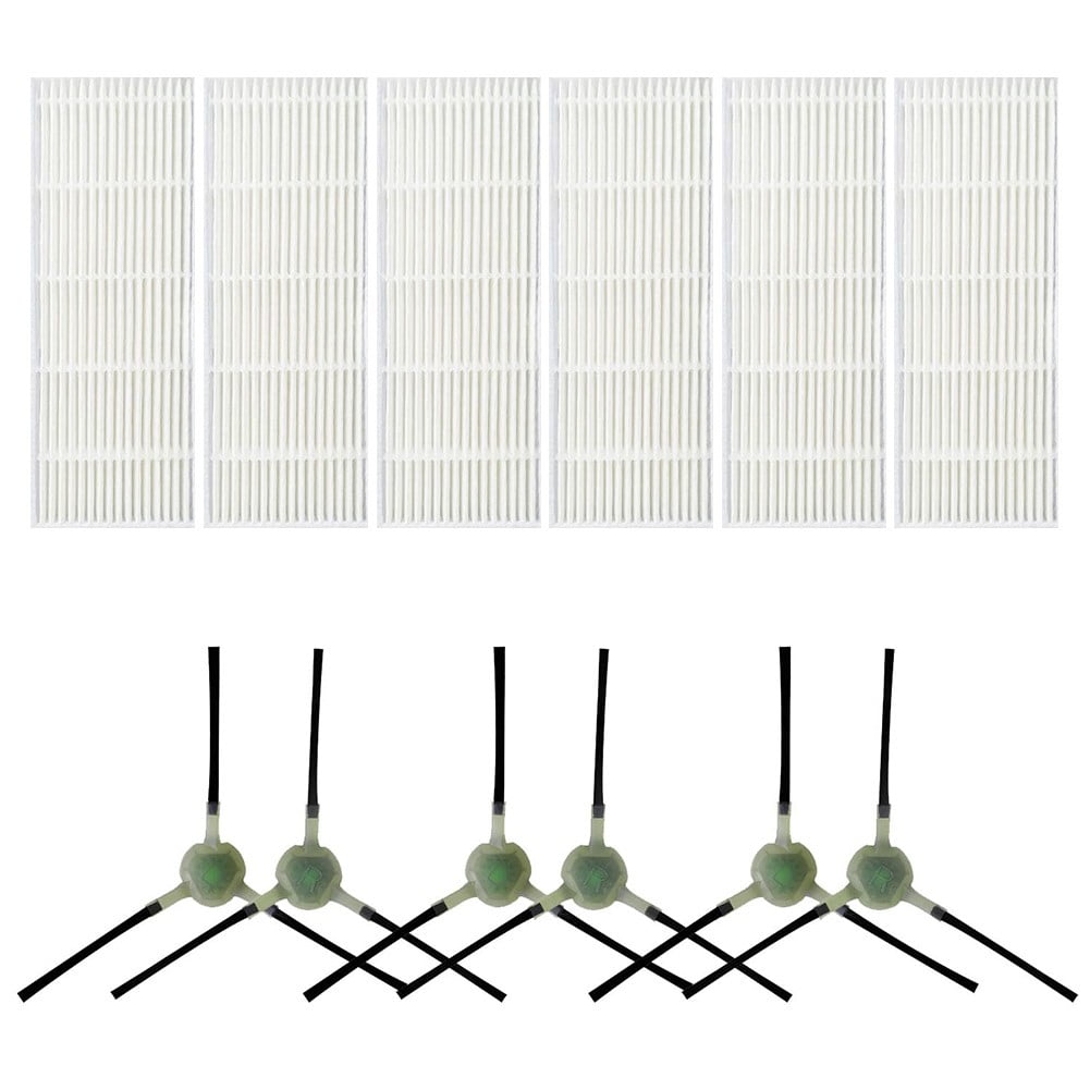 Upgrade Your Cleaning Experience with Replacement Filters and Side Brushes for EICOBOT R20 Robot Vacuum V1189-LWWAL-20260327-04753