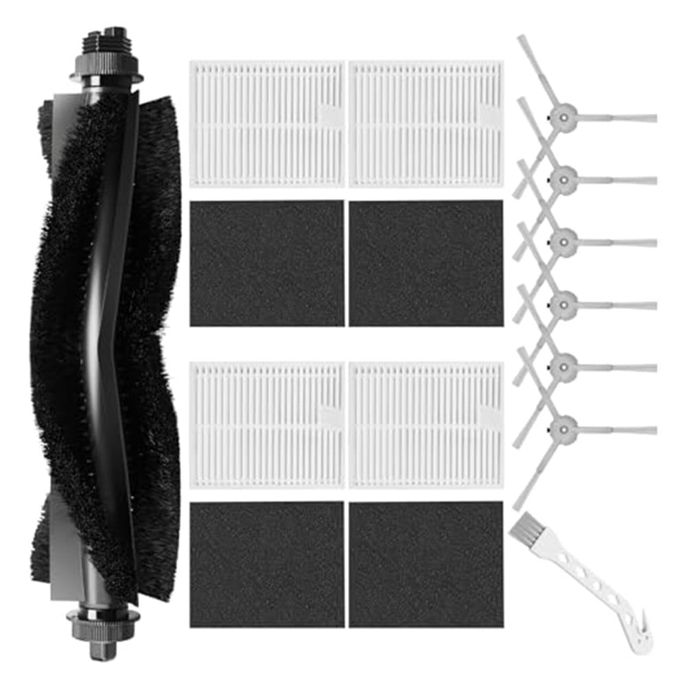 Roller Side Brushes Filters For Eufy L60/L50 Robot Vacuum Cleaner Spare Replacement Kit Side Brushes Filters V1189-LWWAL-20260327-04766