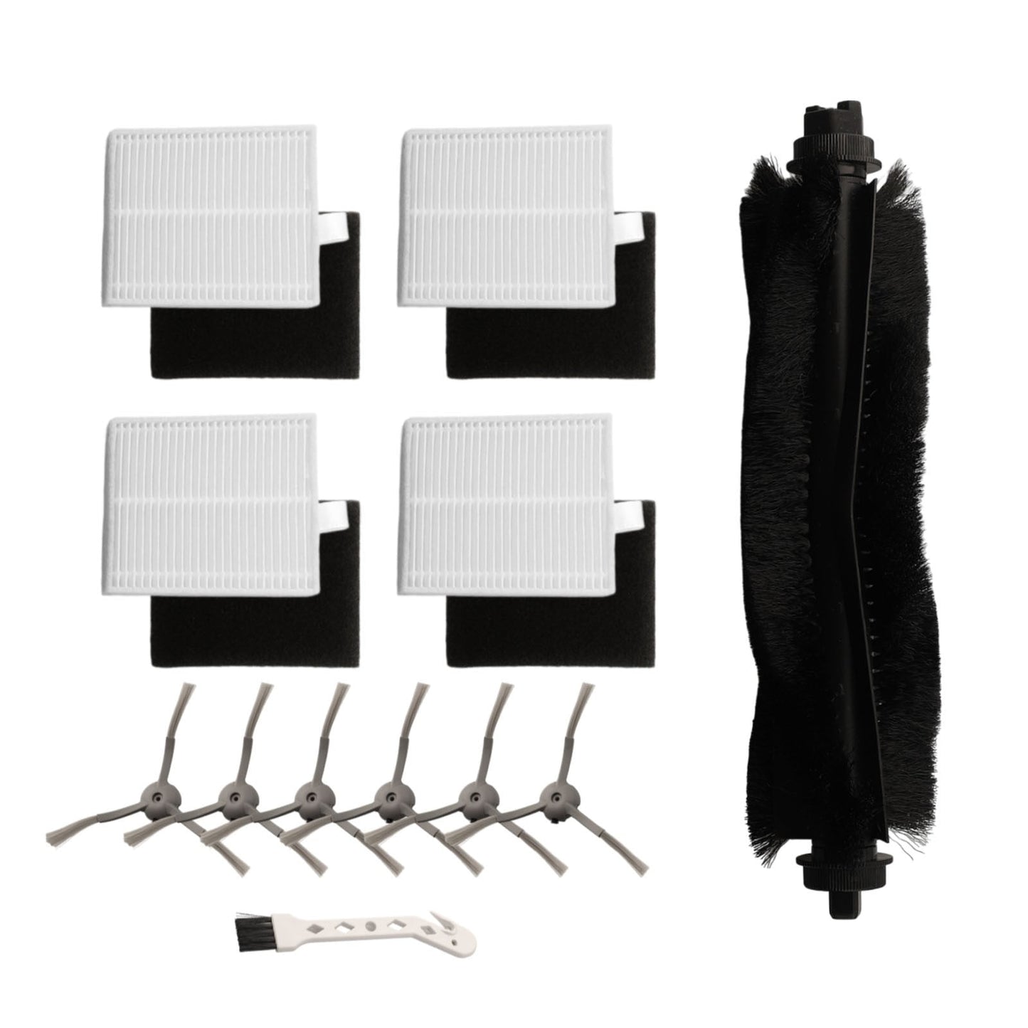 Roller Side Brushes Filters For Eufy L60/L50 Robot Vacuum Cleaner Spare Replacement Kit Side Brushes Filters V1189-LWWAL-20260327-04766